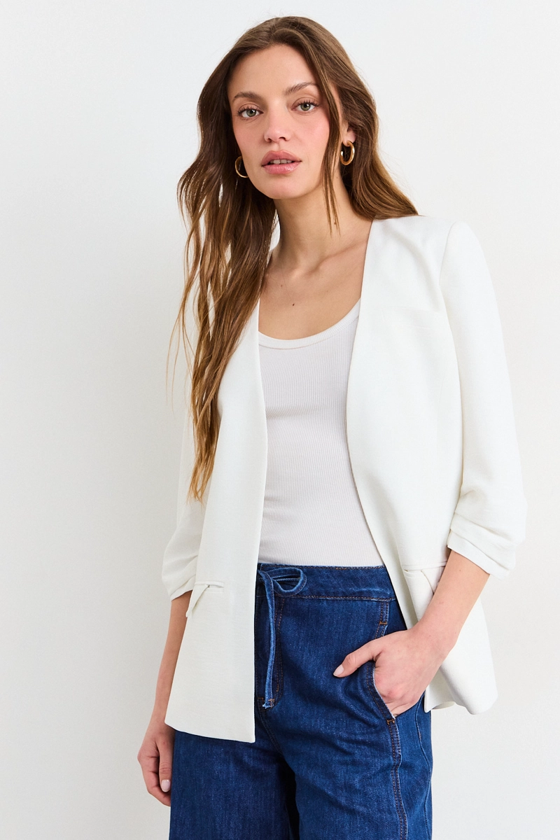 BLAZER CRUDO MUJER IO - 1