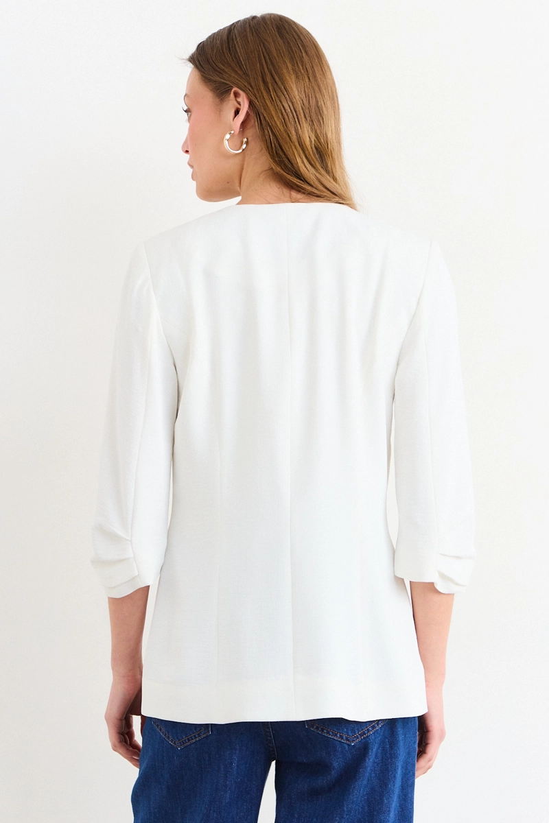 BLAZER CRUDO MUJER IO - 3