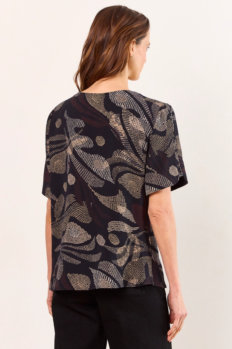 BLUSAS MANGA CORTA NEGRO MUJER MA GRIFFE - 3