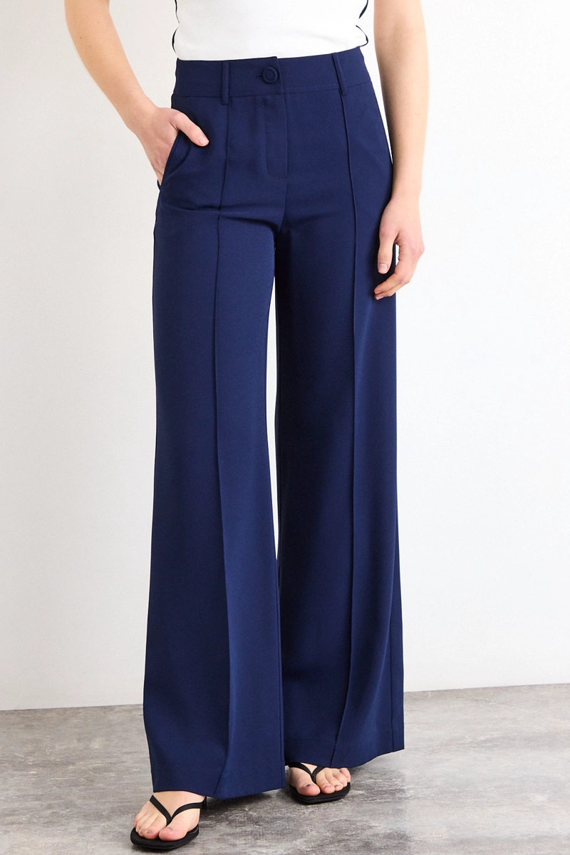 PANTALON AZUL MUJER IO - 2