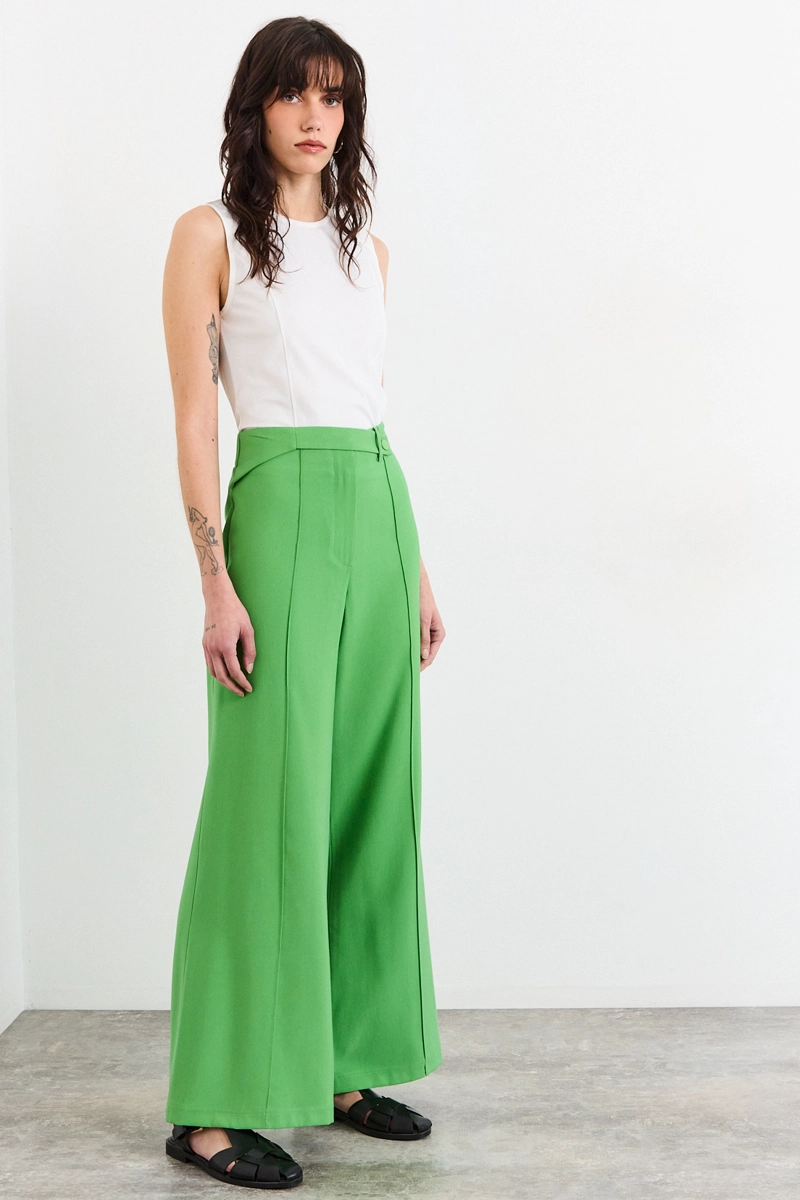PANTALON VERDE MUJER IO - 5