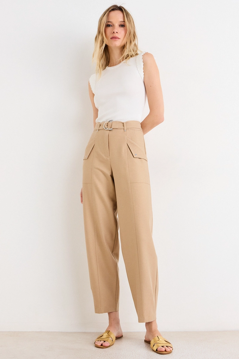PANTALON AVELLANA MUJER ASH - 1