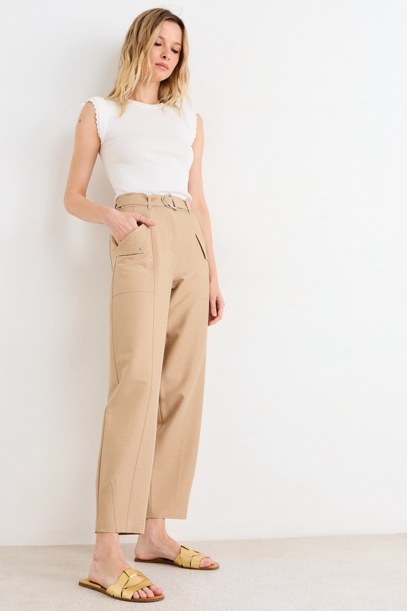 PANTALON AVELLANA MUJER ASH - 5