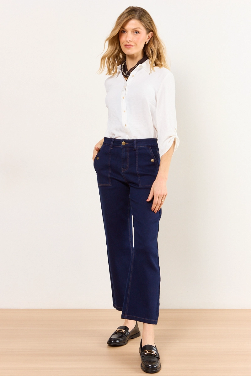 JEANS AZUL MUJER MA GRIFFE - 1