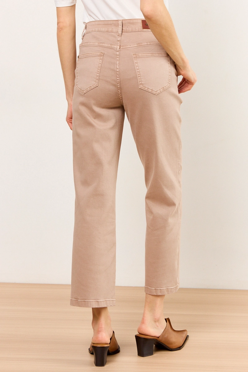 JEANS BEIGE MUJER MA GRIFFE - 4