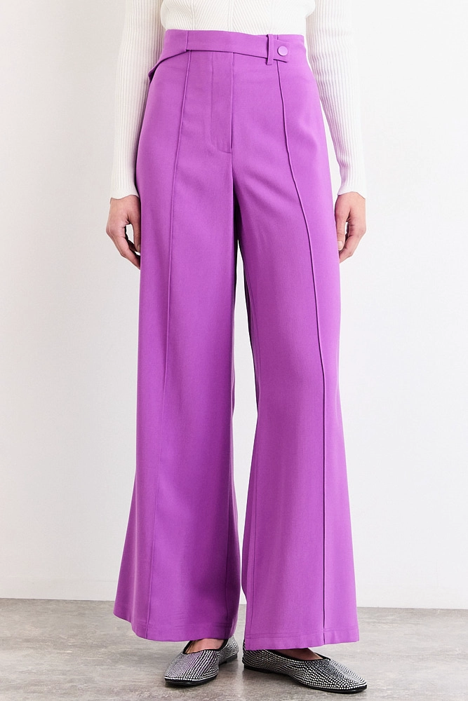 PANTALON MORADO MUJER IO - 2