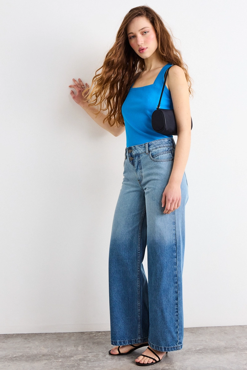 JEANS AZUL MUJER IO - 5