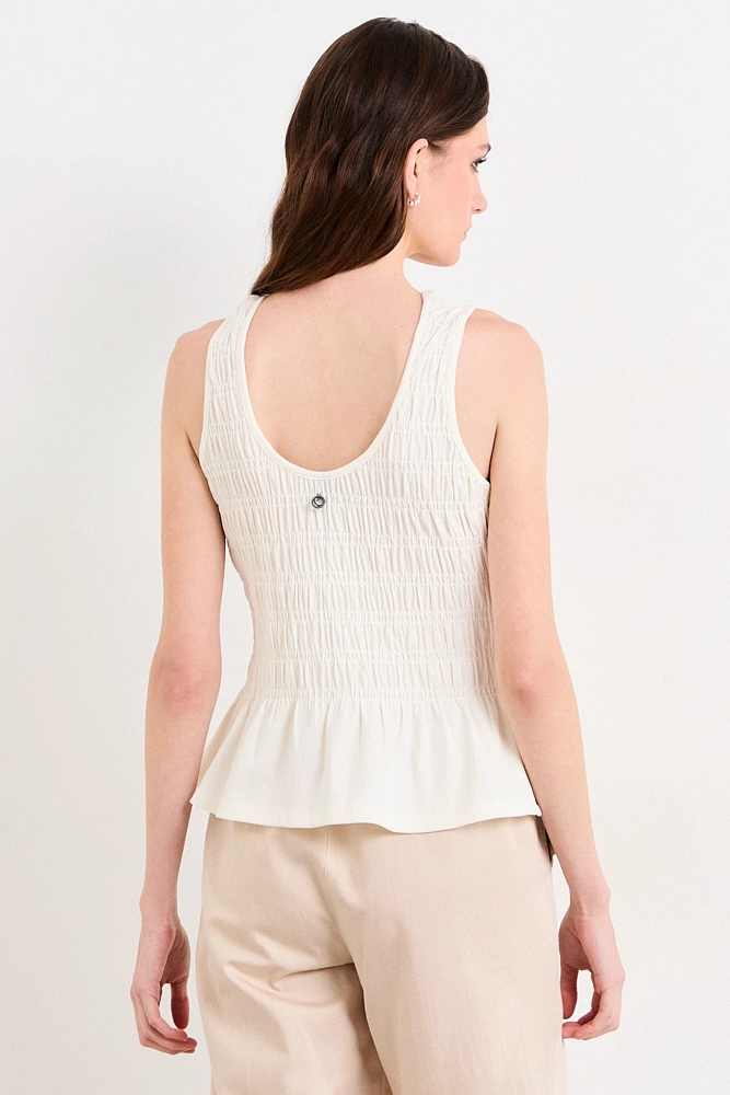 POLERA SIN MANGAS CRUDO MUJER IO - 3