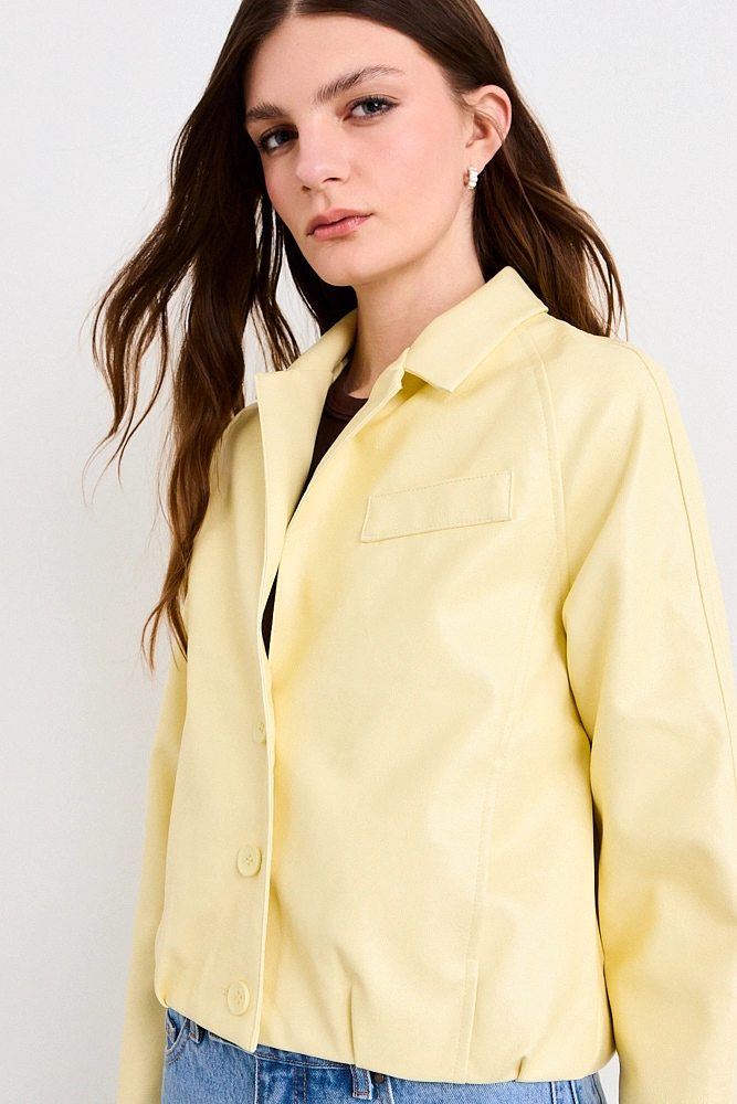 CHAQUETA AMARILLO MUJER IO - 2
