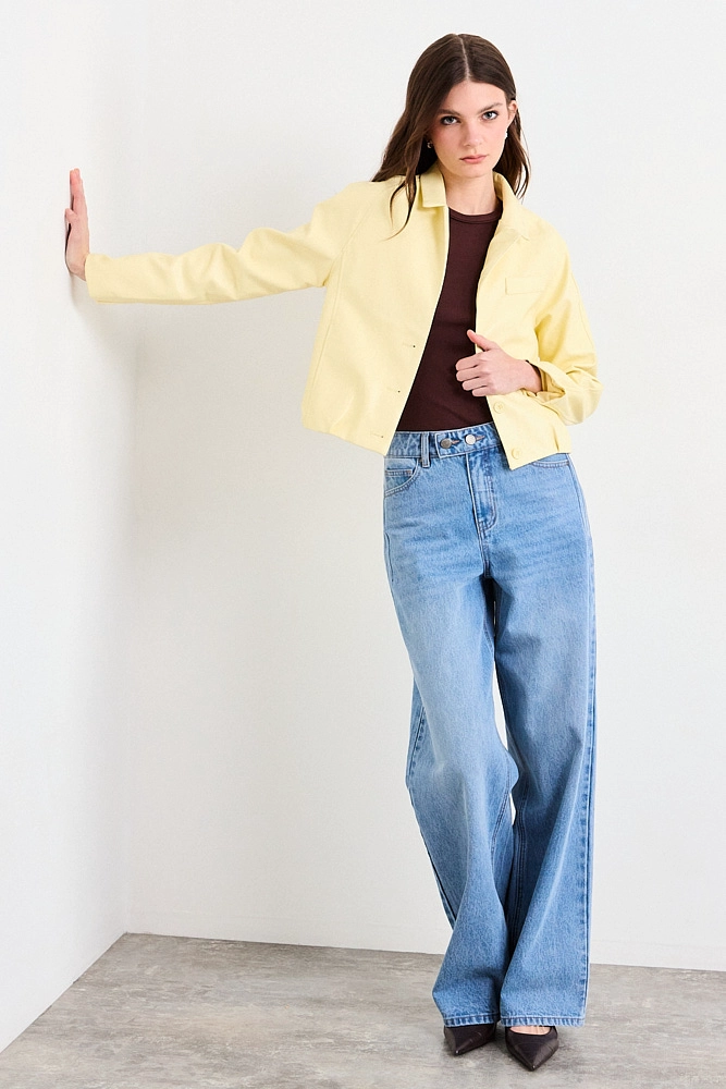 CHAQUETA AMARILLO MUJER IO - 5