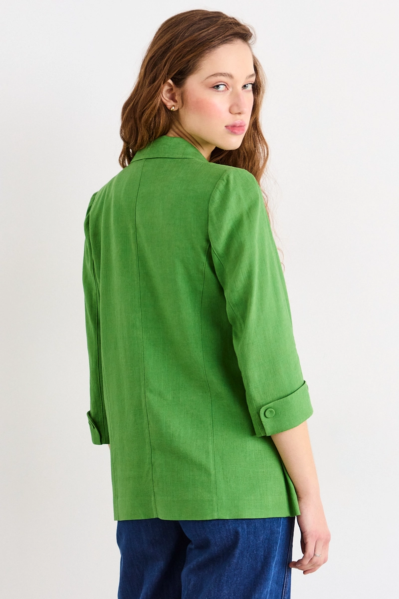 BLAZER VERDE MUJER IO - 3