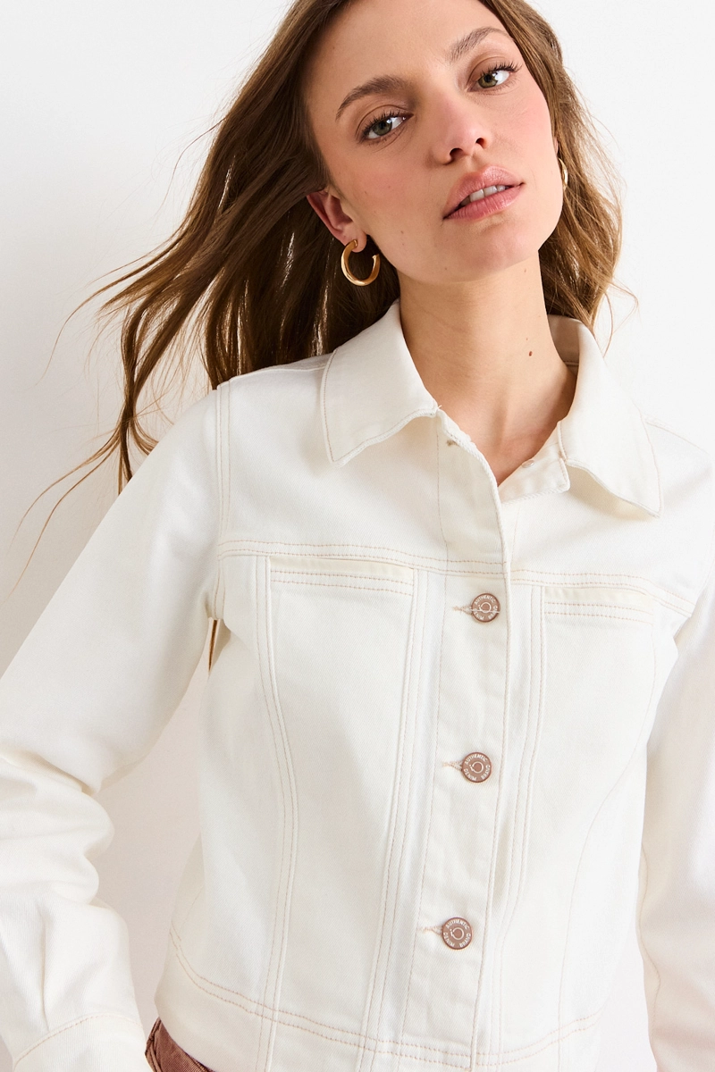 CHAQUETA CRUDO MUJER IO - 1