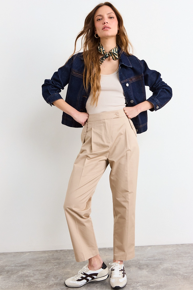 CHAQUETA AZUL MUJER IO - 4