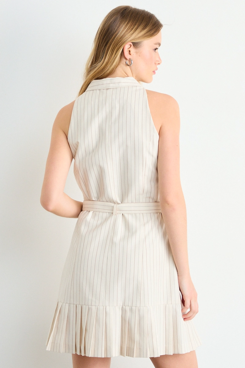 VESTIDO FANTASIA BEIGE MUJER IO - 3