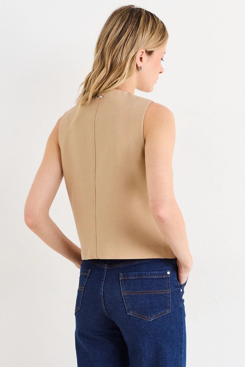 GILET AVELLANA MUJER ASH - 3