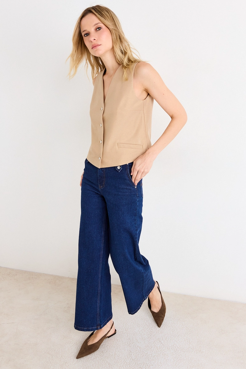 GILET AVELLANA MUJER ASH - 4