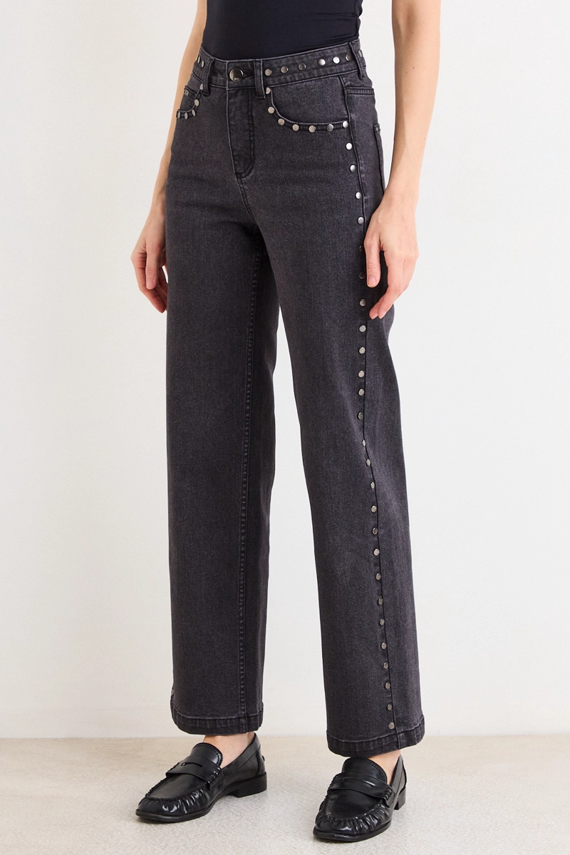 JEANS GRIS MUJER ASH - 2