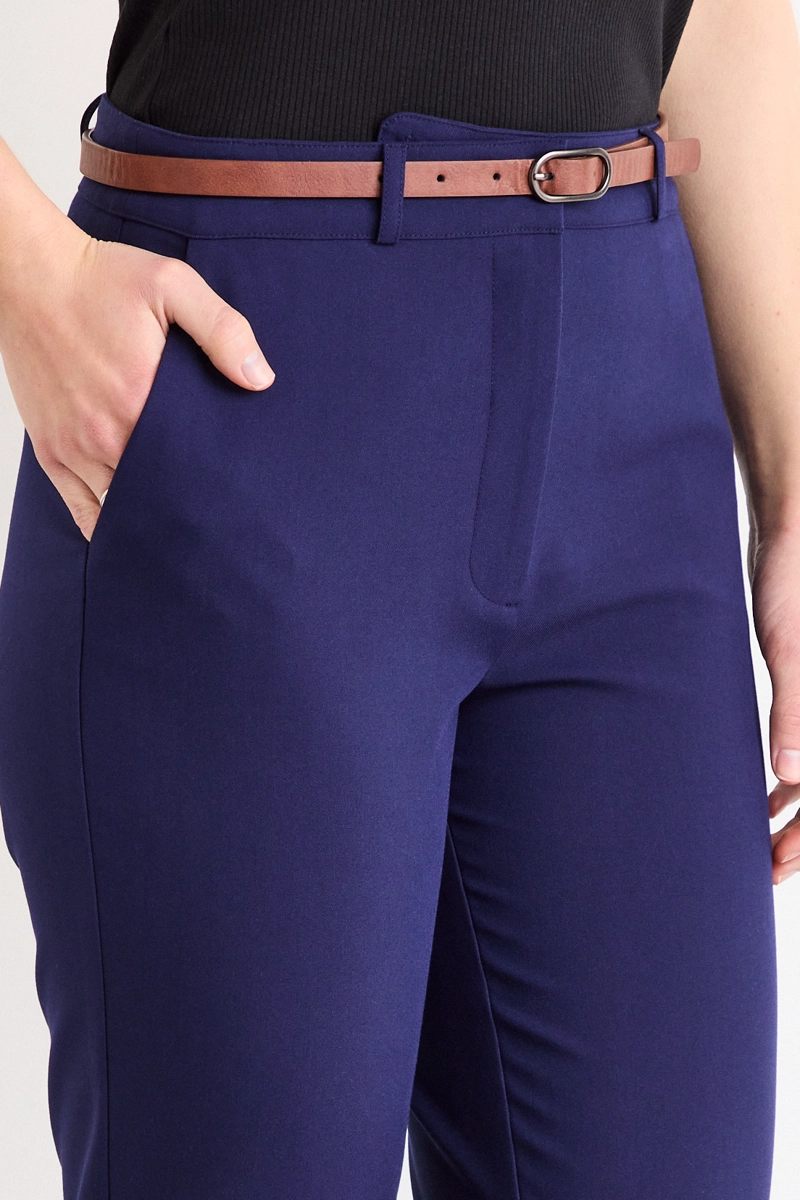PANTALON AZUL MUJER IO - 2