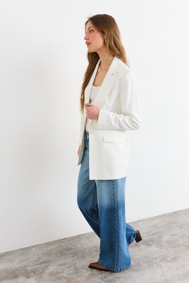 BLAZER CRUDO MUJER IO - 5