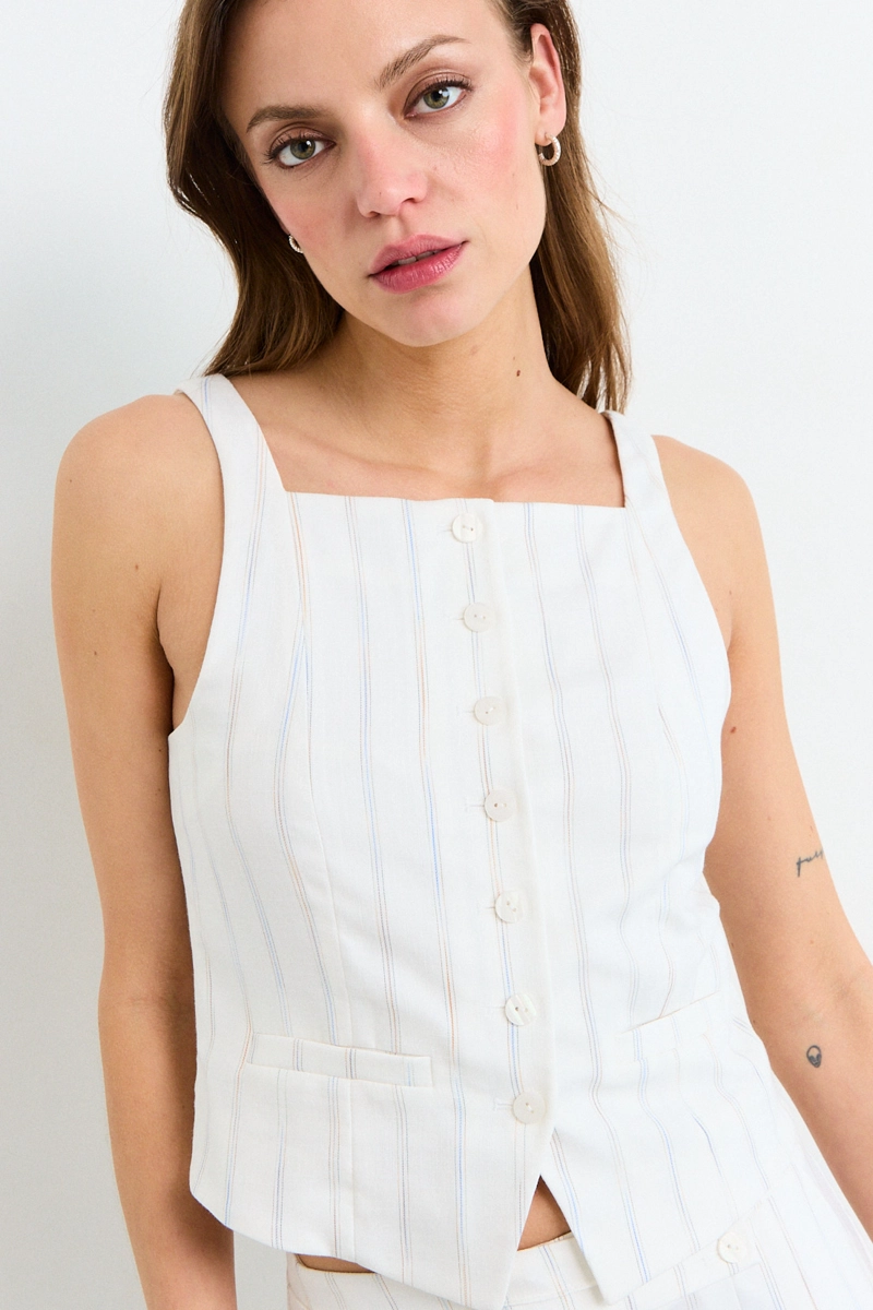 GILET CRUDO MUJER IO - 1