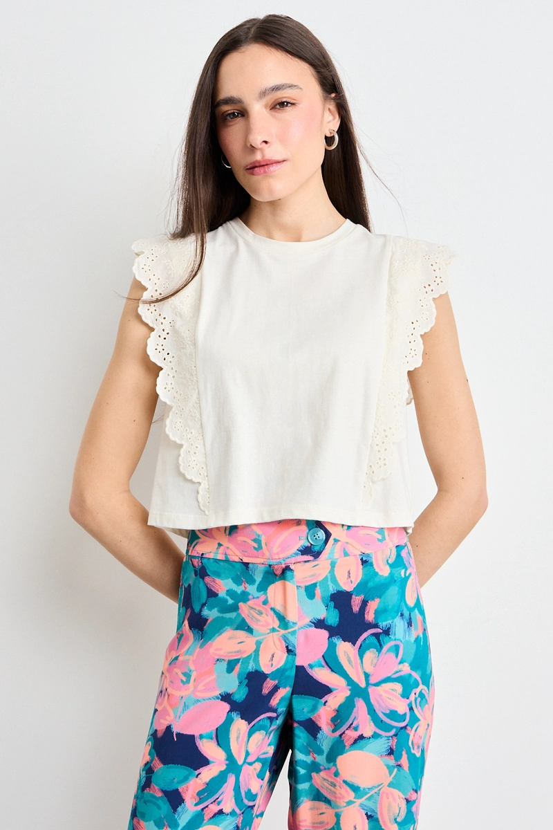 POLERA LISA CRUDO MUJER IO - 2