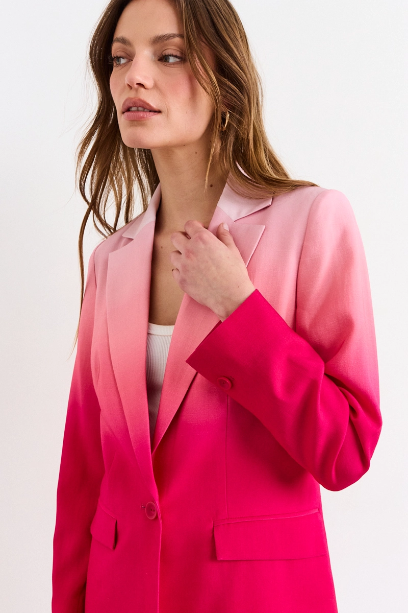 BLAZER FUCSIA MUJER IO - 2