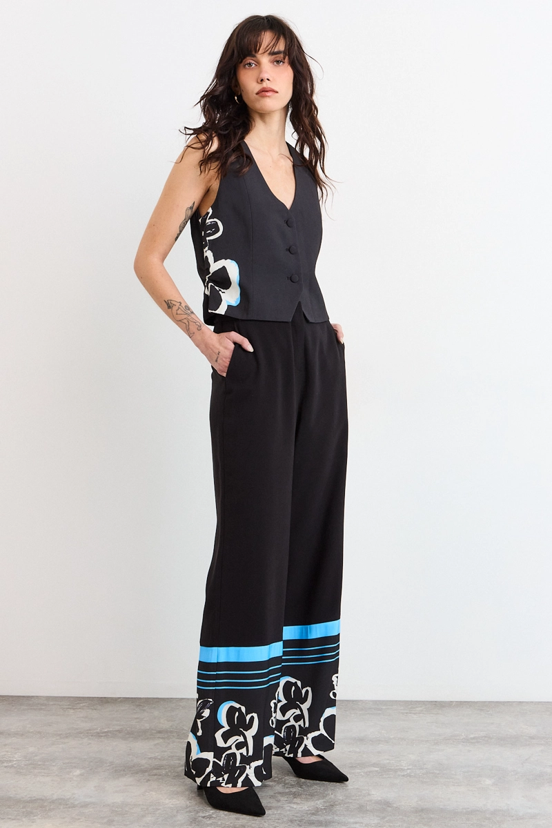 GILET NEGRO MUJER IO - 5