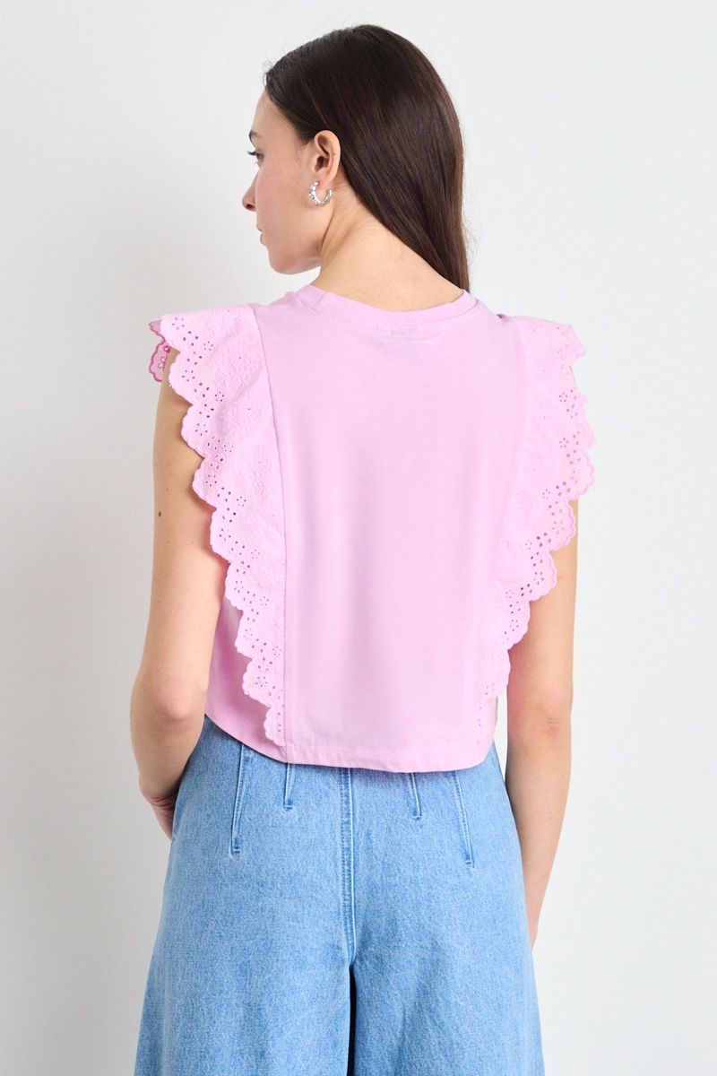 POLERA LISA LILA MEDIO MUJER IO - 3