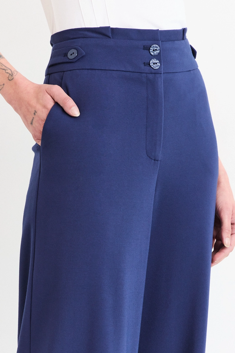 PANTALON AZUL MUJER IO - 2