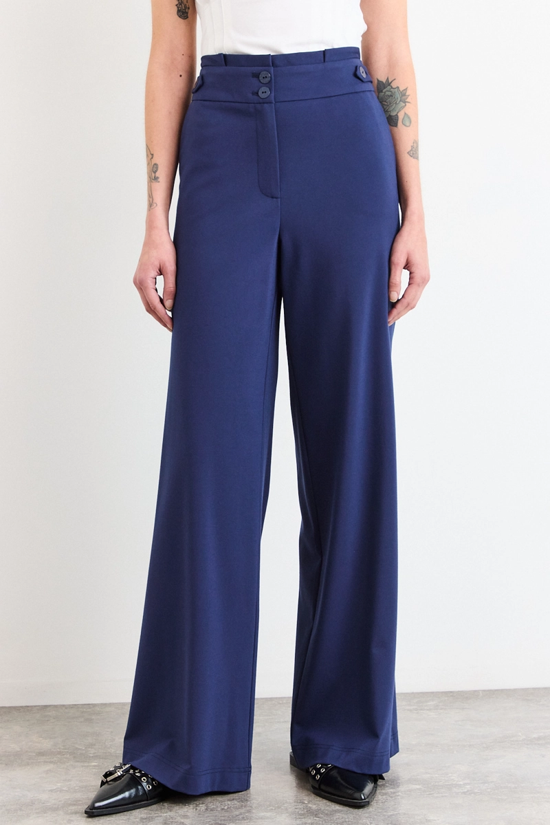 PANTALON AZUL MUJER IO - 3