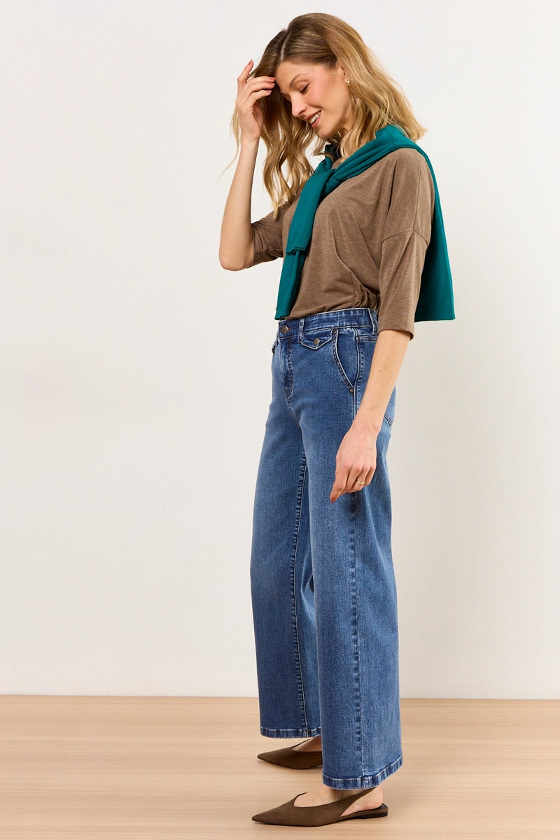 JEANS AZUL MUJER MA GRIFFE - 5