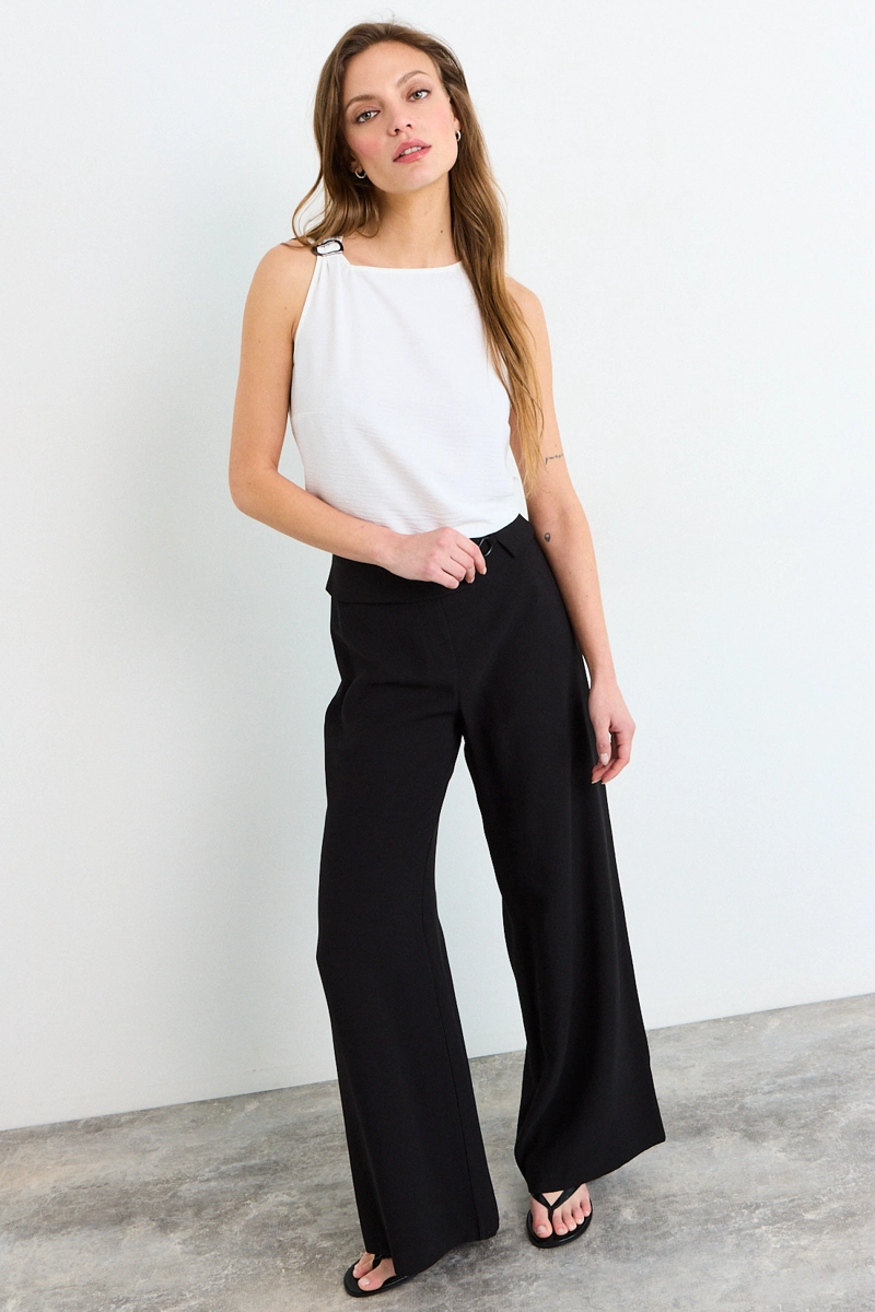POLERA SIN MANGAS CRUDO MUJER IO - 5