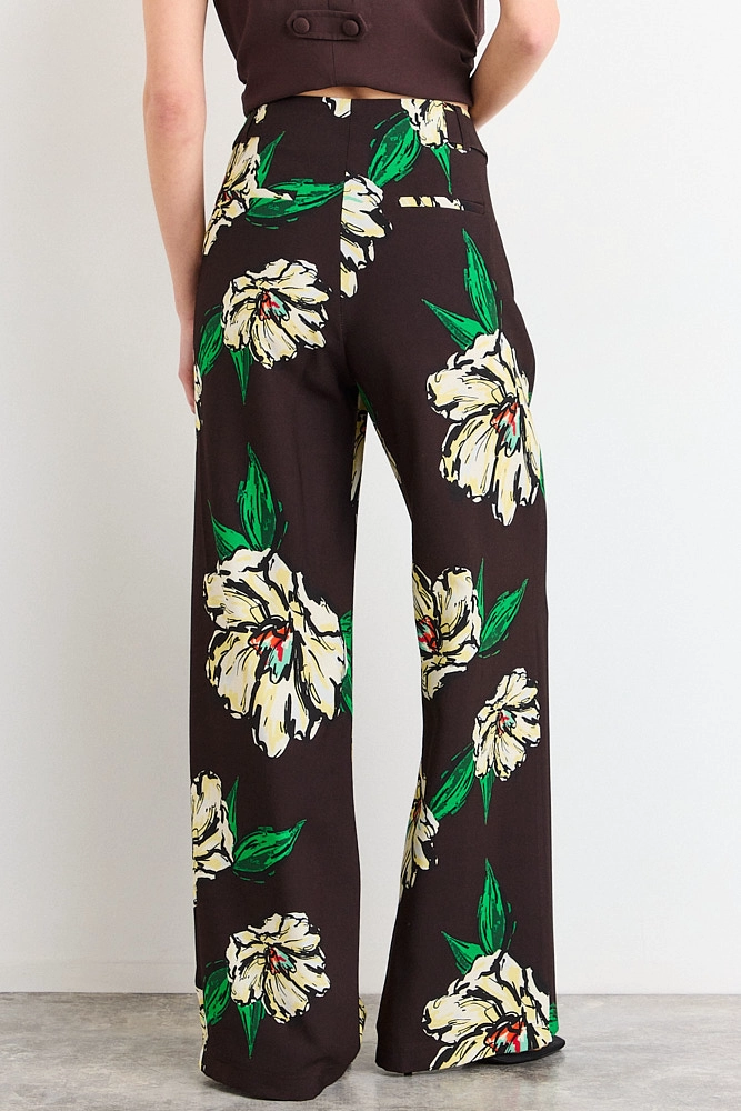 PANTALON CAFE MUJER IO - 4