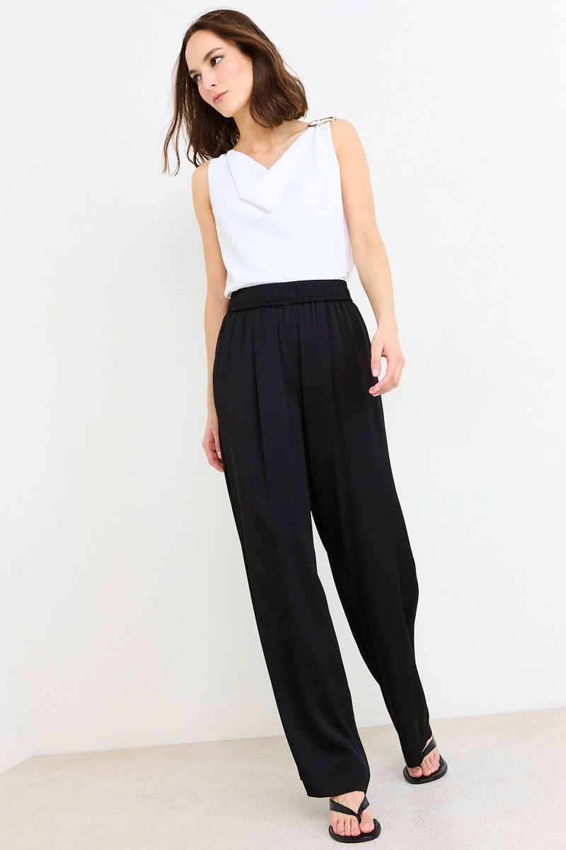 PANTALON NEGRO MUJER ASH - 1