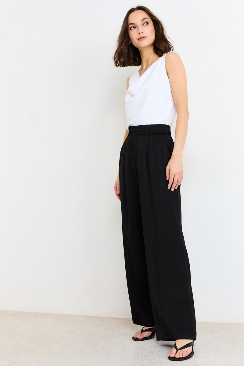 PANTALON NEGRO MUJER ASH - 5