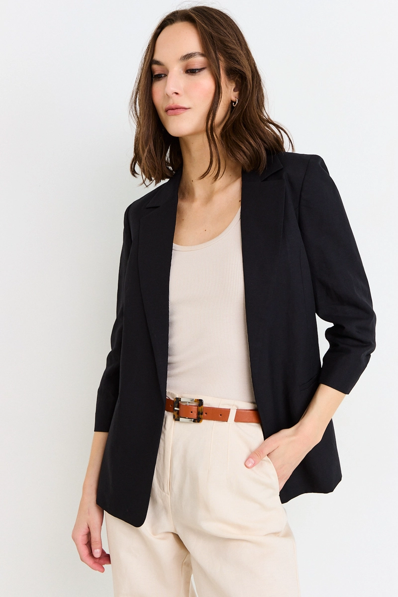 BLAZER NEGRO MUJER ASH - 1