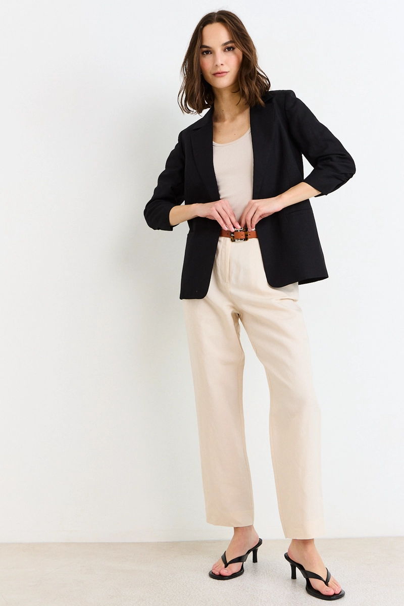 BLAZER NEGRO MUJER ASH - 5