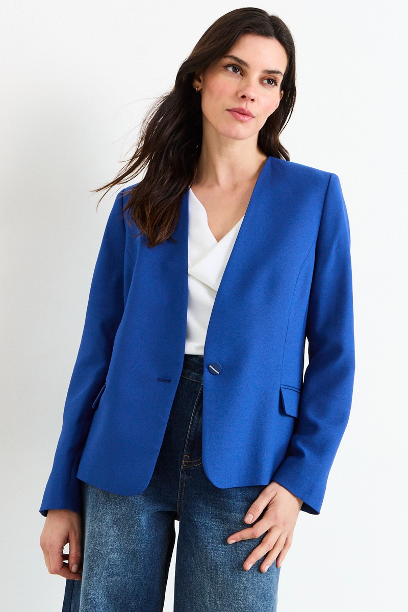 BLAZER AZUL MUJER ASH - 1