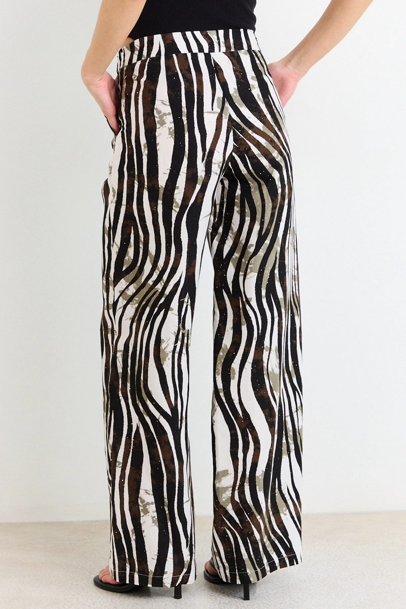 PANTALON CAFE MUJER ASH - 4