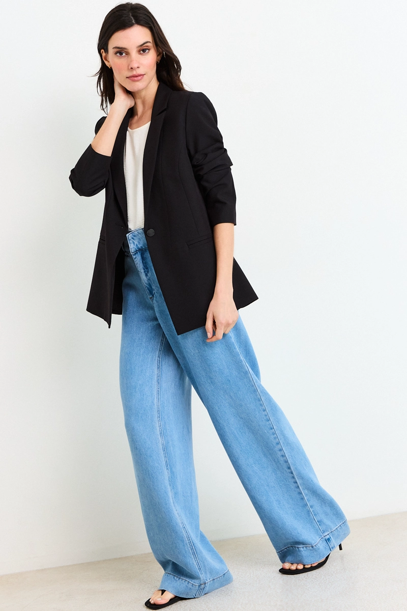 BLAZER NEGRO MUJER ASH - 5