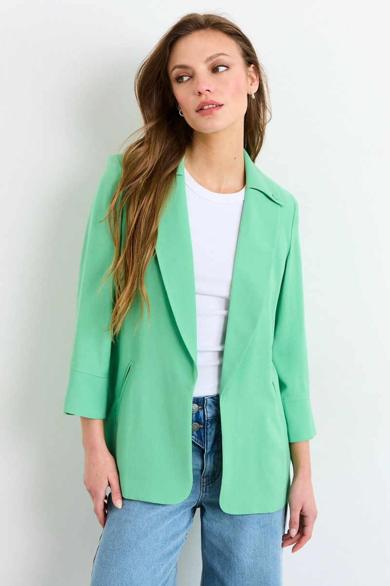BLAZER VERDE MUJER IO - 1