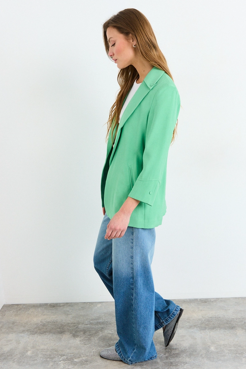 BLAZER VERDE MUJER IO - 5
