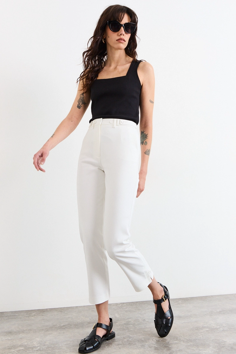 PANTALON CRUDO MUJER IO - 1