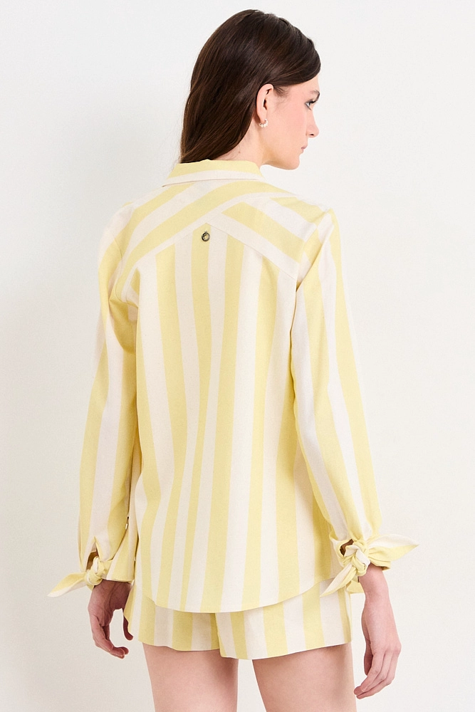 BLUSAS MANGA LARGA AMARILLO MUJER IO - 3
