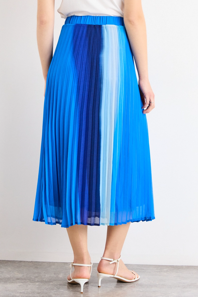 FALDA LARGA AZUL MUJER IO - 4