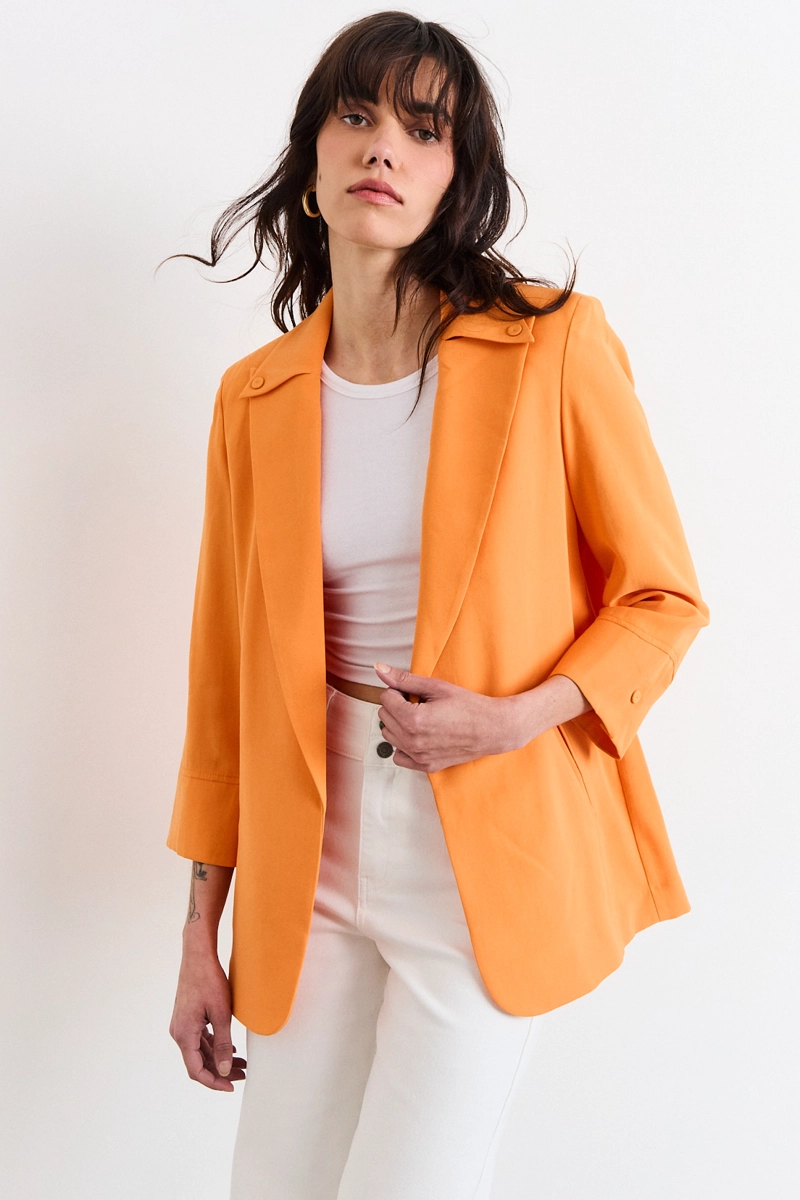 BLAZER NARANJO MUJER IO - 1