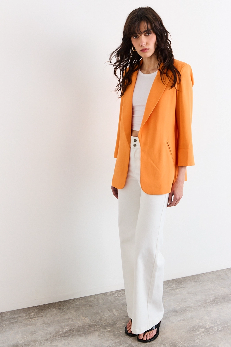 BLAZER NARANJO MUJER IO - 5