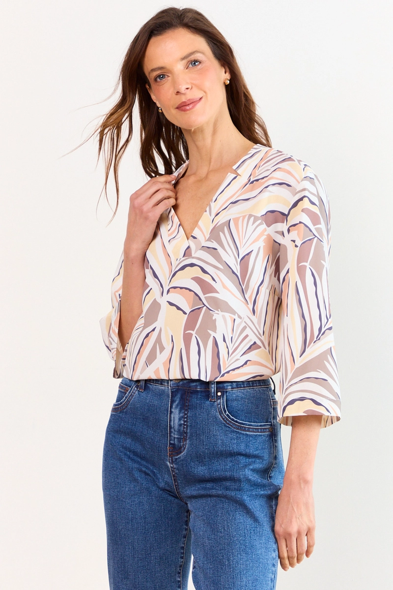 BLUSAS MANGA LARGA CRUDO MUJER MA GRIFFE - 1