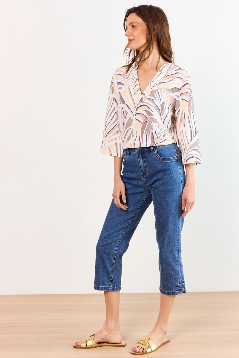 BLUSAS MANGA LARGA CRUDO MUJER MA GRIFFE - 5