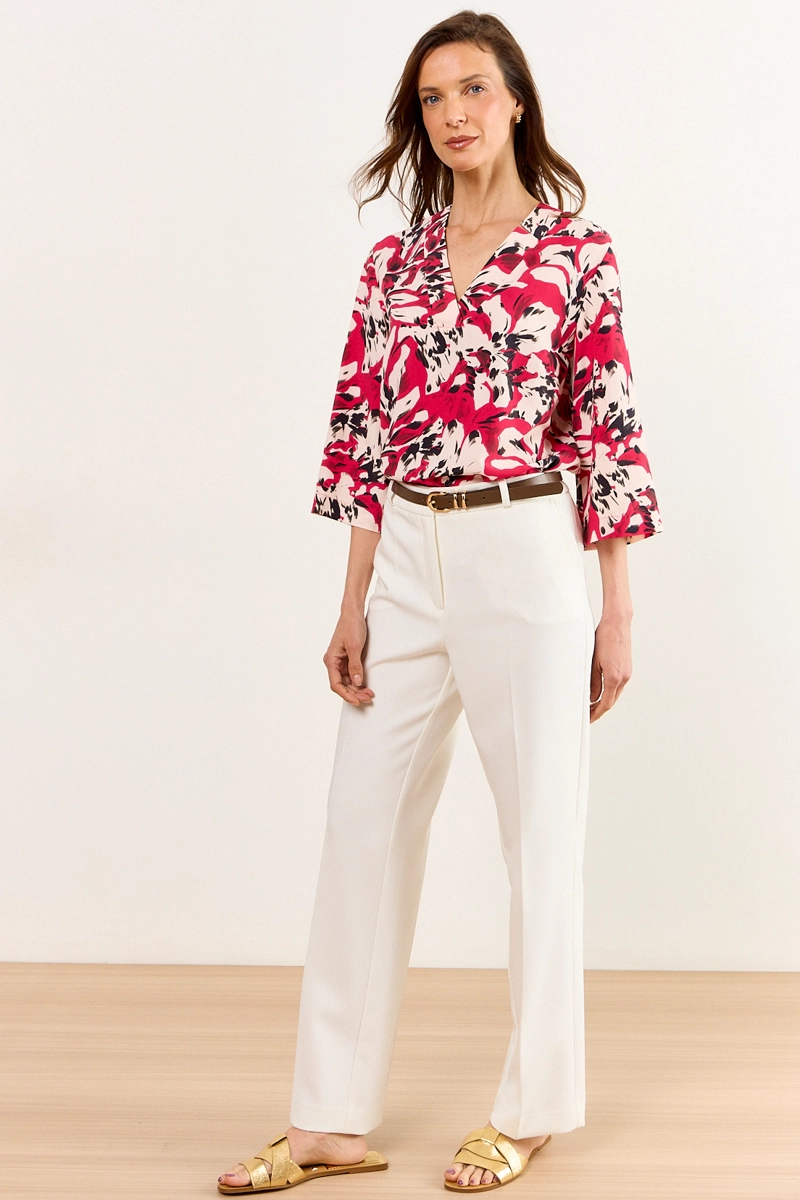 BLUSAS MANGA LARGA FUCSIA MUJER MA GRIFFE - 4